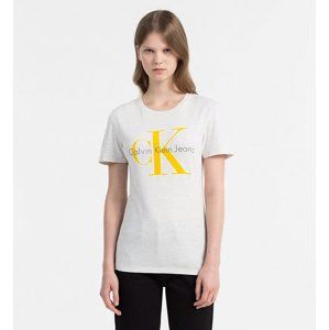 Calvin Klein dámské melírované tričko - L (172)